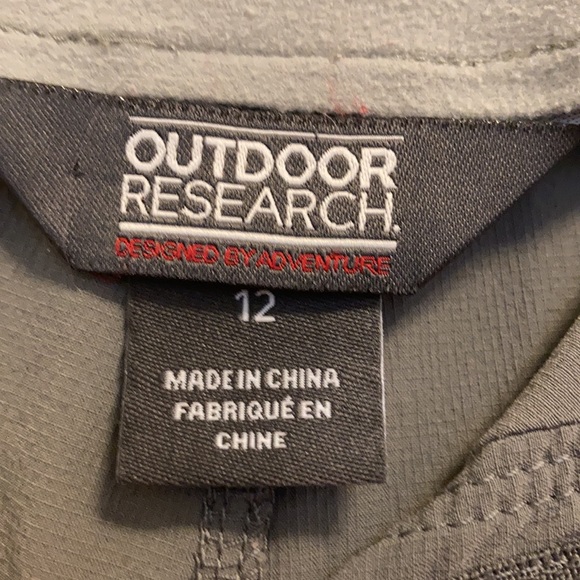 Outdoor Research Ferrosi Lightweight 4 Way Stretch Grey Pants Size 12 - Picture 11 of 13